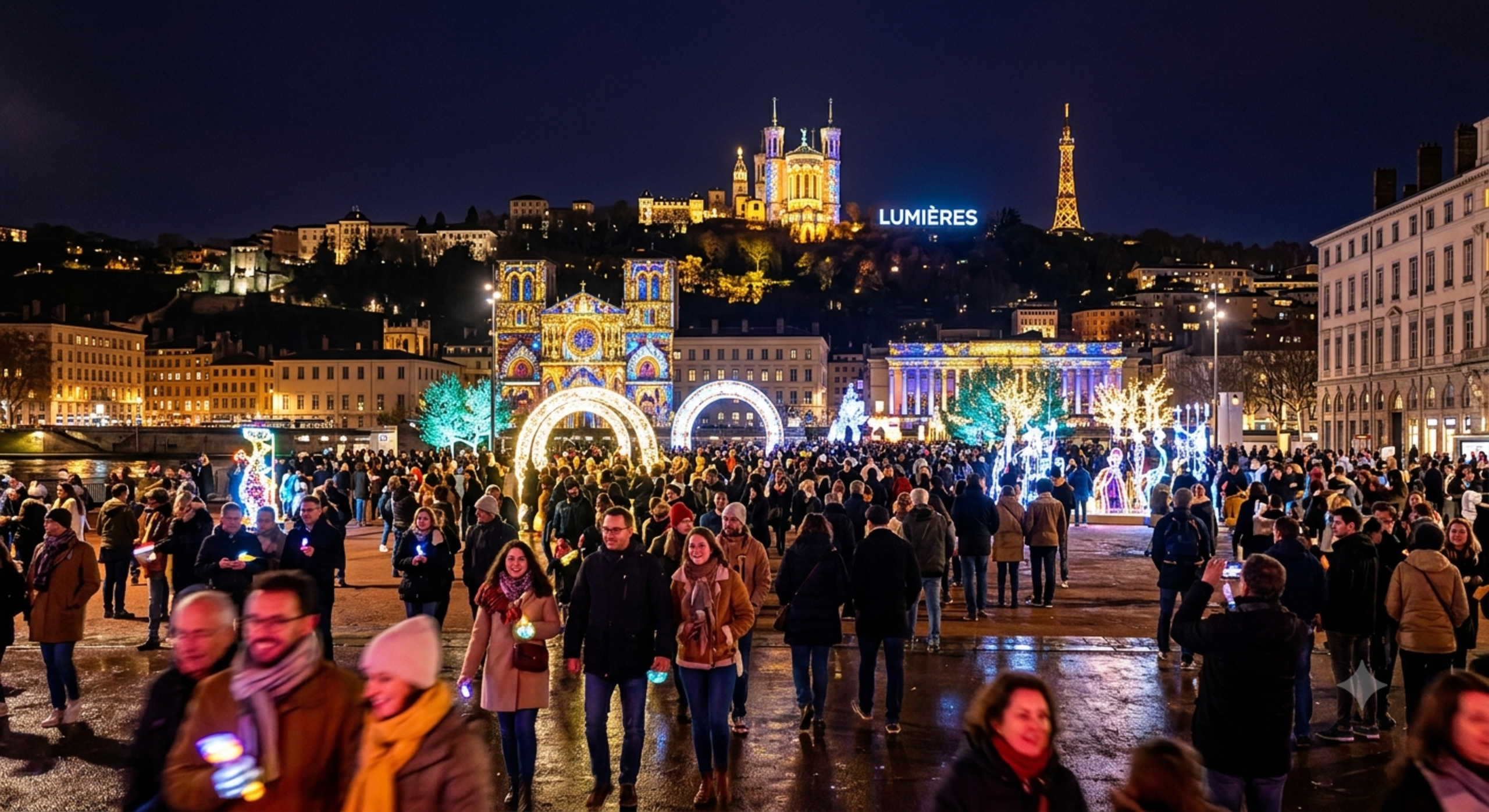 Fête des Lumières – Lyon (December)