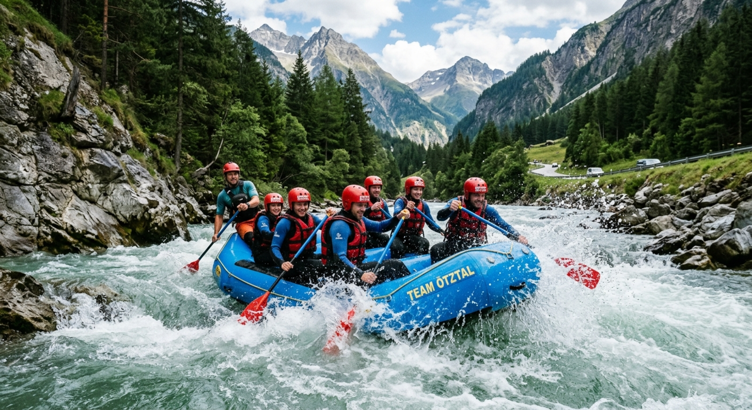 Whitewater Rafting in Otztal