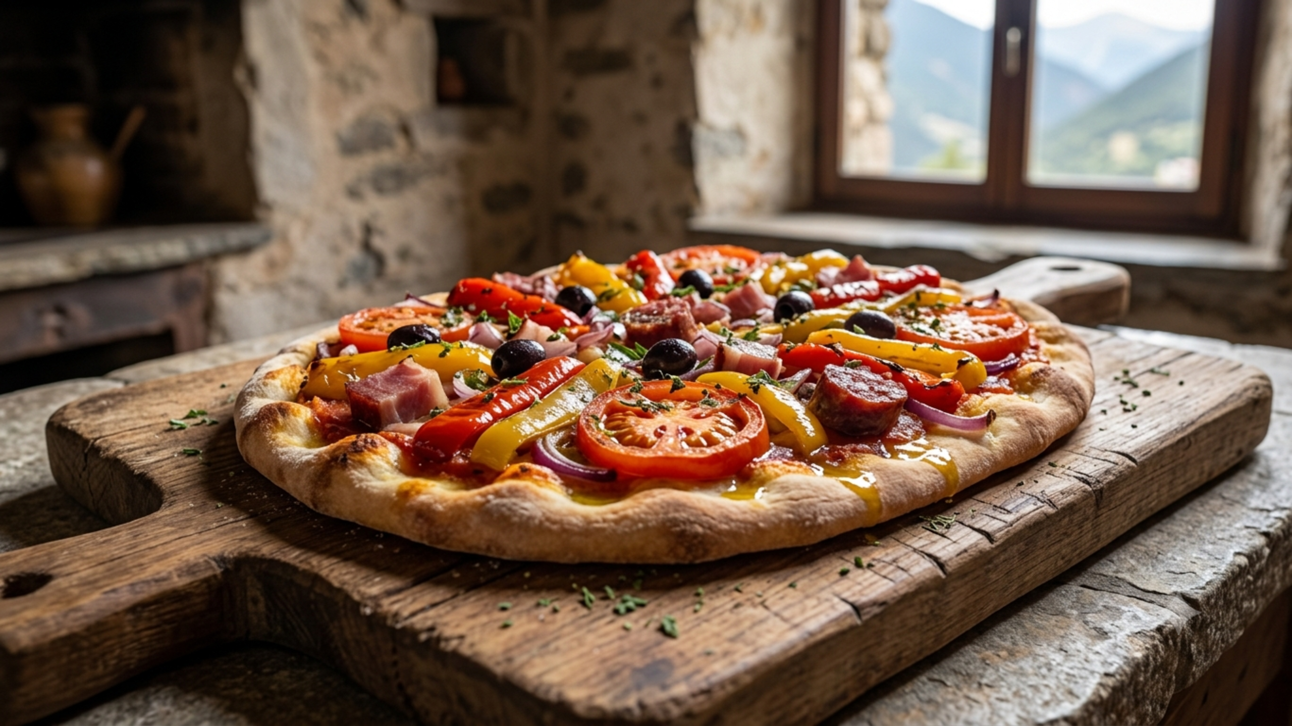 Coca (Andorran Flatbread)
