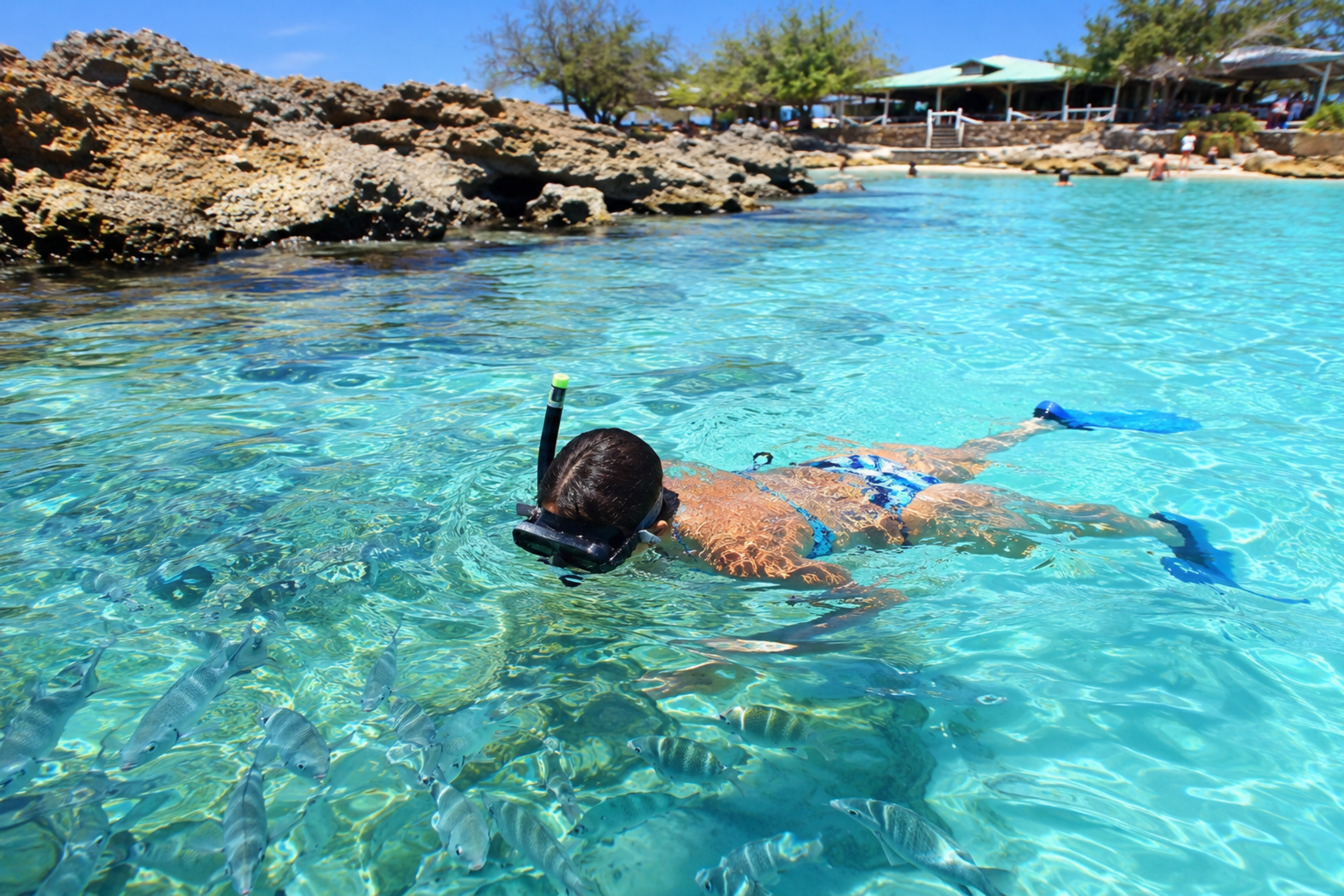 Snorkeling at Boca Catalina