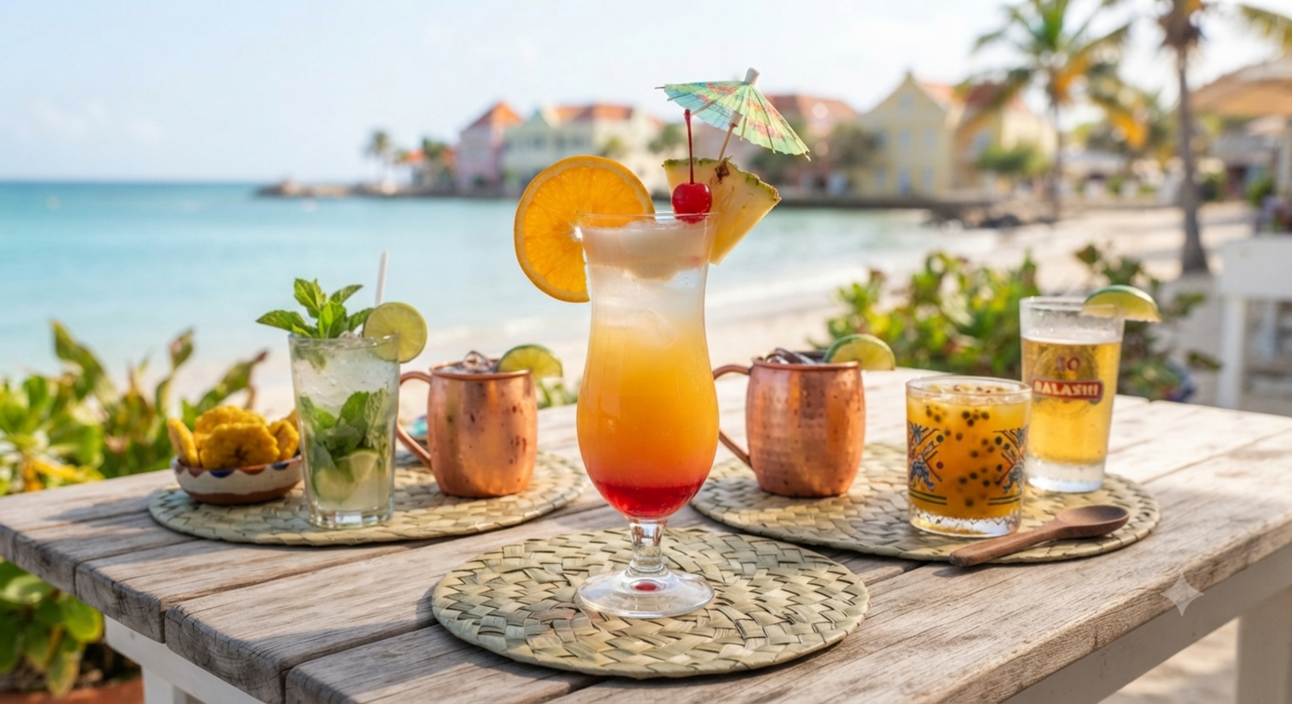 Rum Cocktails & Aruba Ariba