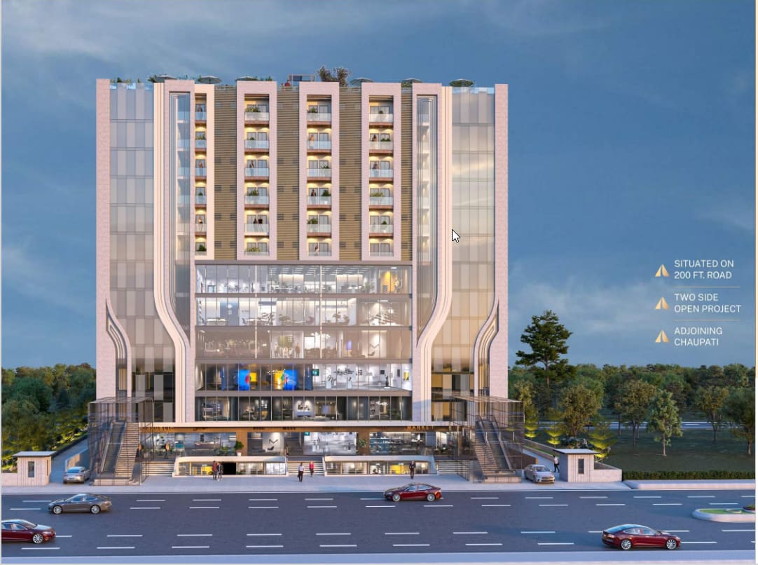 NRI AVENUE — Studio Apartments, Corporate Offices, Retail Shops, Food Kiosks at Jagatpura, Jaipur, Rajasthan