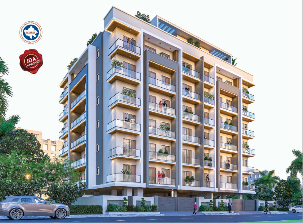 Brajeshwar Avenue — 3, 4 BHK Apartments at AT GANDHI PATH WEST, VAISHALI NAGAR, JAIPUR