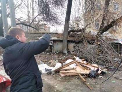 На территории Октябрьского района продолжаются мероприятия по мониторингу санитарного состояния контейнерных площадок