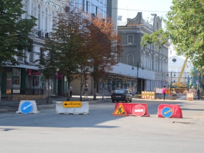 На ночь закрыли движение по Радищева