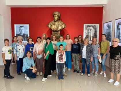 В эти осенние выходные музейный комплекс им. И.В. Панфилова посетили туристы из города Саратова.