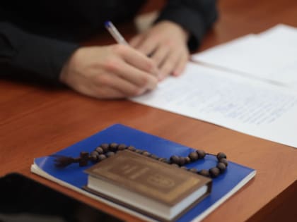 Иеромонах Серафим (Баранов) - в числе преподавателей, принимающих экзамены у абитуриентов Саратовской духовной семинарии