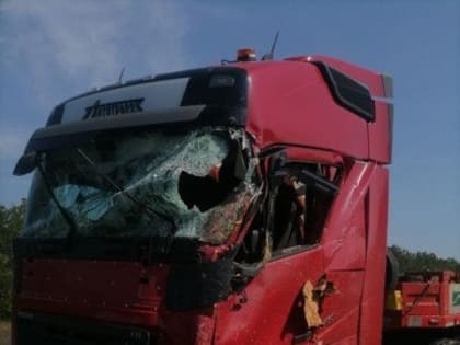 Овощной перевозчик устроил массовое ДТП под Вольском. Сам он не пострадал