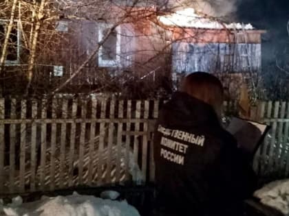 В загоревшемся доме в Ртищево нашли тело пожилого мужчины