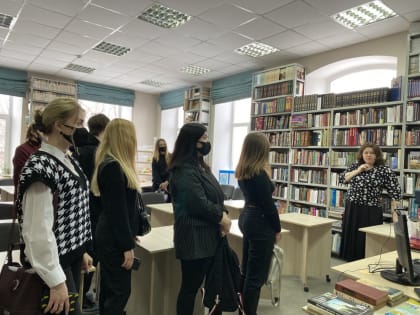 Студенты СГУ посетили Покровскую православную гимназию имени святого Александра Невского