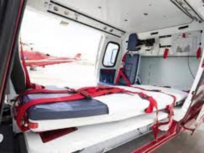 Вертолет санавиации доставил в Саратов ртищевца с переломом костей таза