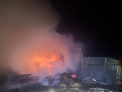 Печка-буржуйка стала причиной пожара и гибели мужчины в сторожке