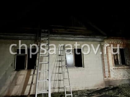 В Энгельсе на пожаре погиб мужчина