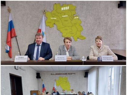 Председатель Ассоциации  СМО СО Людмила Жуковская посетила Калининский муниципальный  район