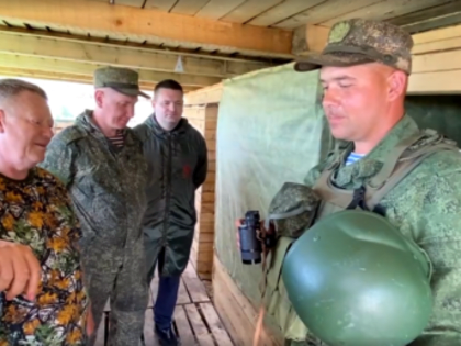 Н. Панков встретился на передовой с бойцами СВО