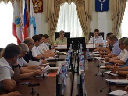 Состоялось заседание штаба по координации противоэпидемических мероприятий при осложнении эпидемиологической ситуации по инфекционным заболеваниям, представляющим угрозу жизни и зд