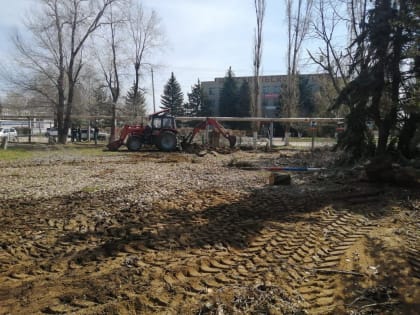 В Подлесном появится новая спортивная площадка