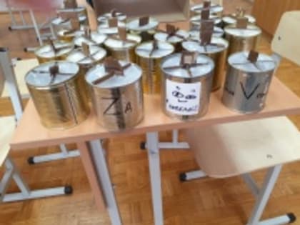 Ученики лицея №2 изготовили окопные свечи