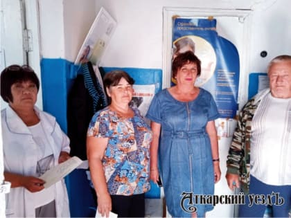 Жителей села Кочетовка вакцинировали от кори, гепатита и столбняка