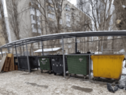 В Октябрьском районе прошли мероприятия по осмотру   контейнерных площадок