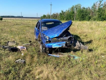 В утреннем ДТП у поселка Газовиков погиб водитель "Калины"