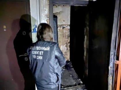 Следователи СК устанавливают обстоятельства пожара в результате которого погибли трое детей