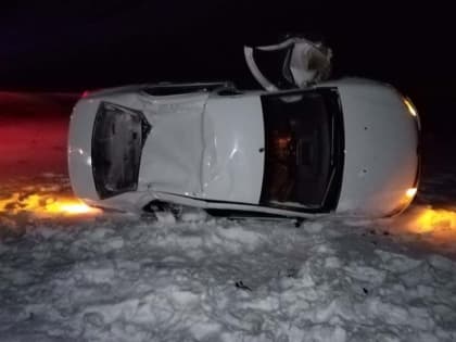 Саратовец отправил иномарку в кювет и оказался в больнице