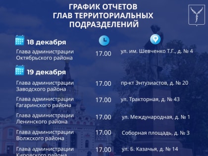 Вниманию жителей!