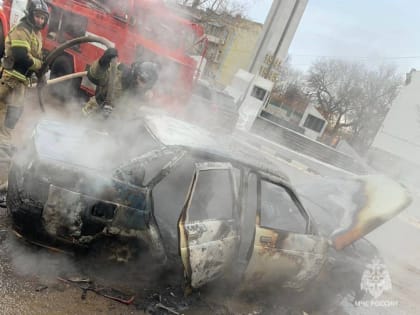В Энгельсе полыхала 