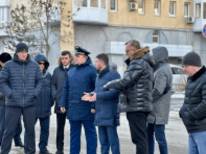 Состоялся объезд территории Волжского района на предмет соблюдения Порядка и сроков проведения работ на подземных коммуникациях