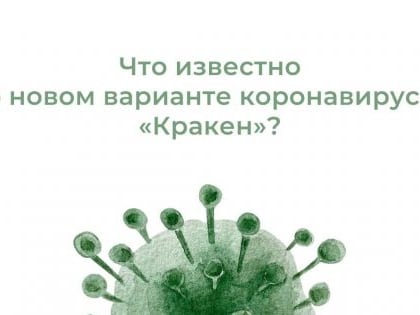 Особенности нового штамма коронавируса "кракен"