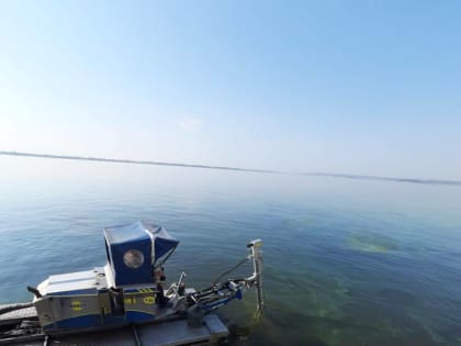 В акватории Волгоградского водохранилища продолжаются природоохранные мероприятия