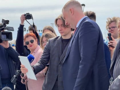 В Парке покорителей космоса прошла презентация мобильного приложения и открытие AR-экскурсии «Гагарин. 108 минут»