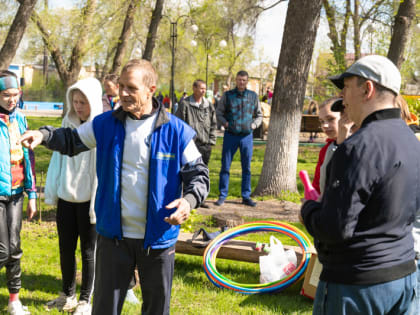 Открытие нового сезона в городском парке в Марксе