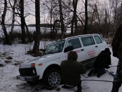 Под Саратовом ушла в кювет медицинская 