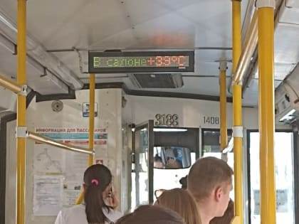 Поездку в саратовском троллейбусе сравнили с посещением сауны