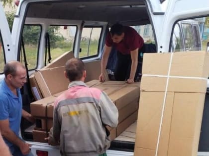 В Озерскую врачебную амбулаторию доставлена часть медицинской мебели