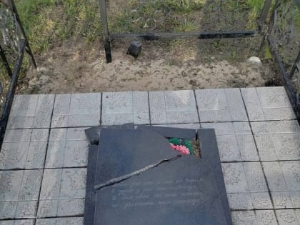 Накануне православного праздника вандалы разрушили 50 надгробий на саратовском кладбище