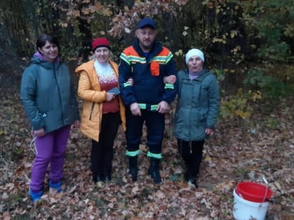 Спасатели вывели из саратовского леса заблудившихся грибников