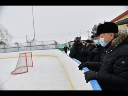 Видеорепортаж об обновленном стадионе в Марксе