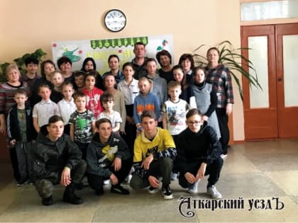 Прокудинские школьники встретились с земляком – участником СВО