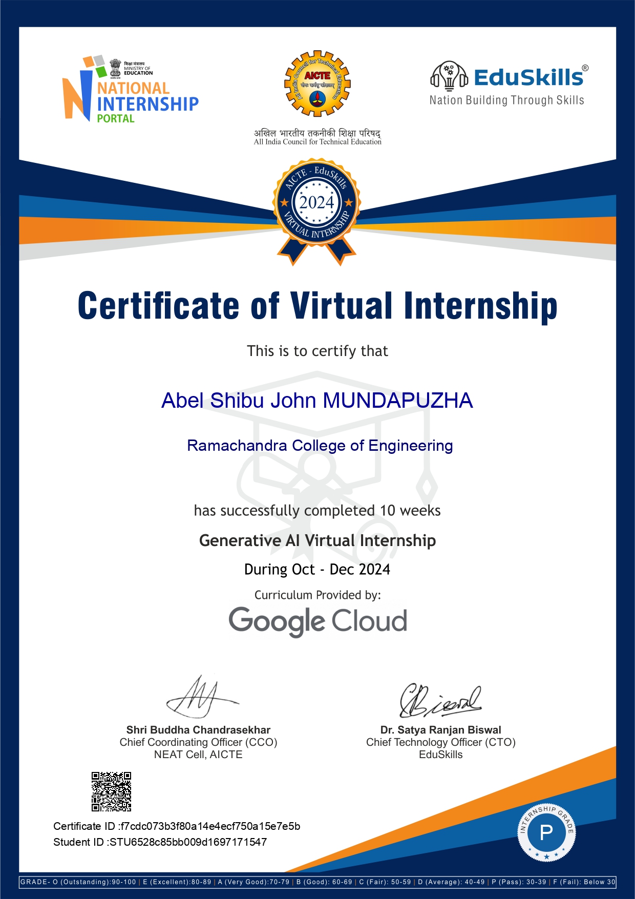   Generative AI– Eduskills (Google Cloud Powered)