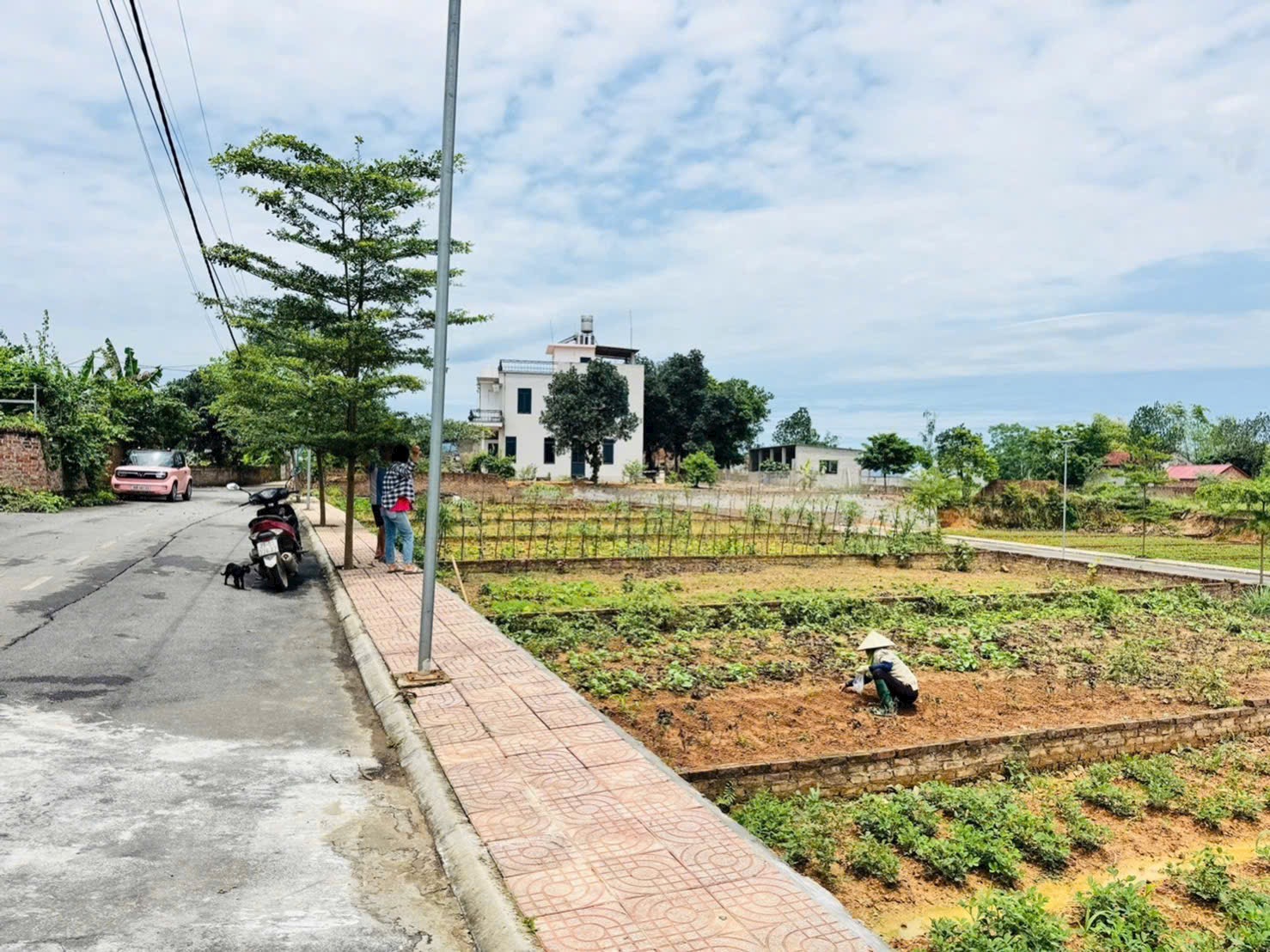 ✅ Thôn Tiên Chu Xã Trung Giã HN  👉🏻 Diện tích: 101,9m2? 👉MT=6.36m, H: 6.38m full thổ cư có vỉa hè ảnh 4