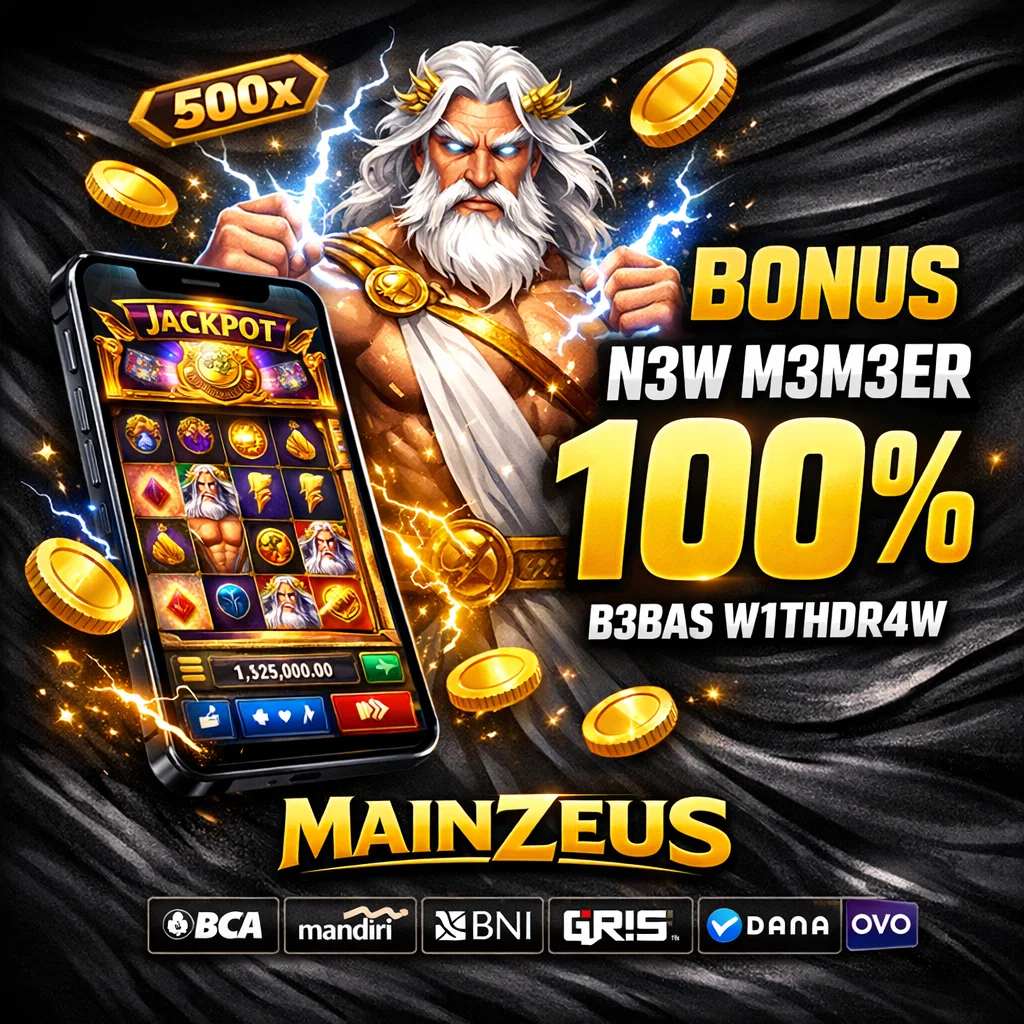 MAINZEUS : Situs Apk Slot Gacor Malam Hari Ini Server Thailand Asli image 1