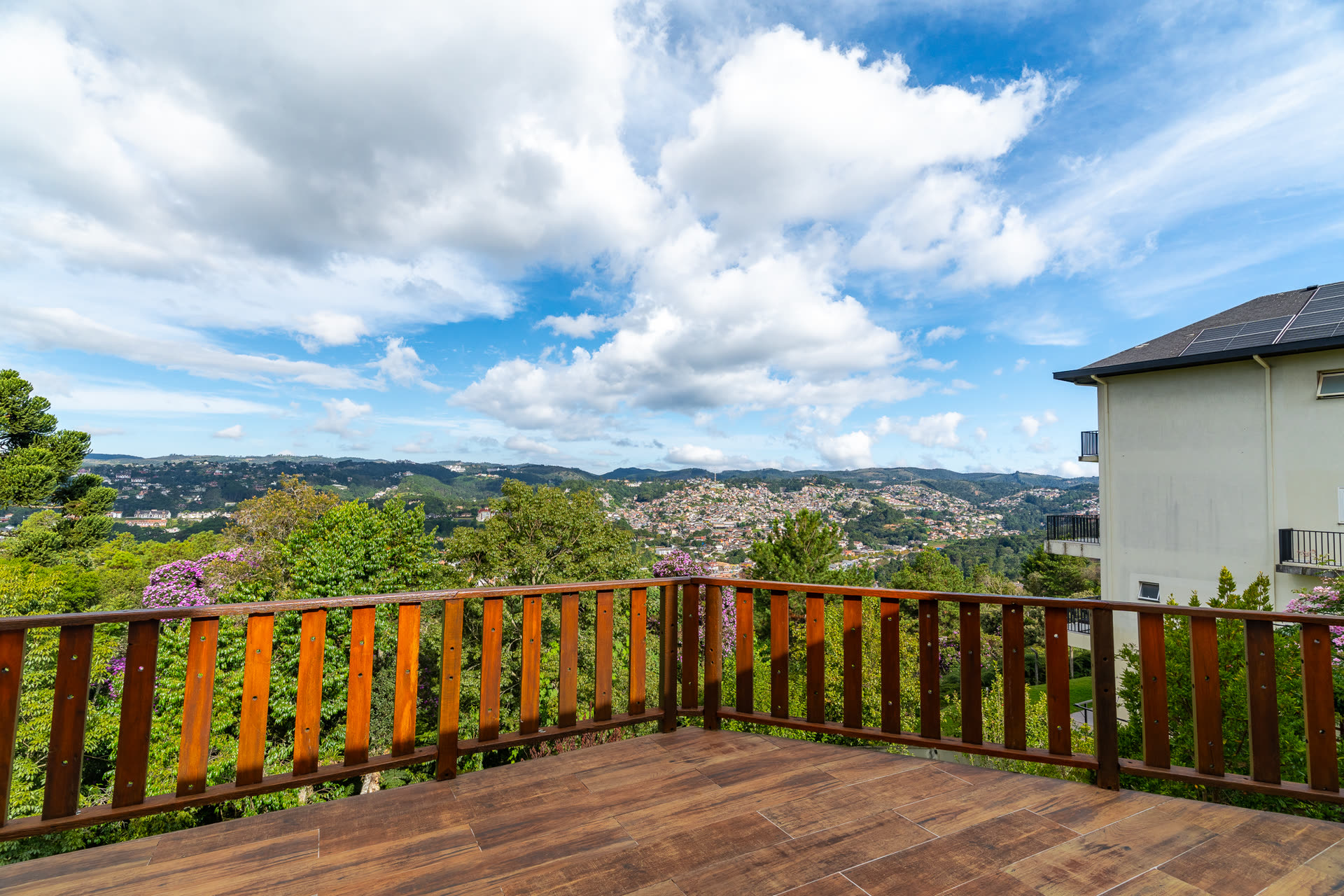 Vista panorâmica de Campos do Jordão