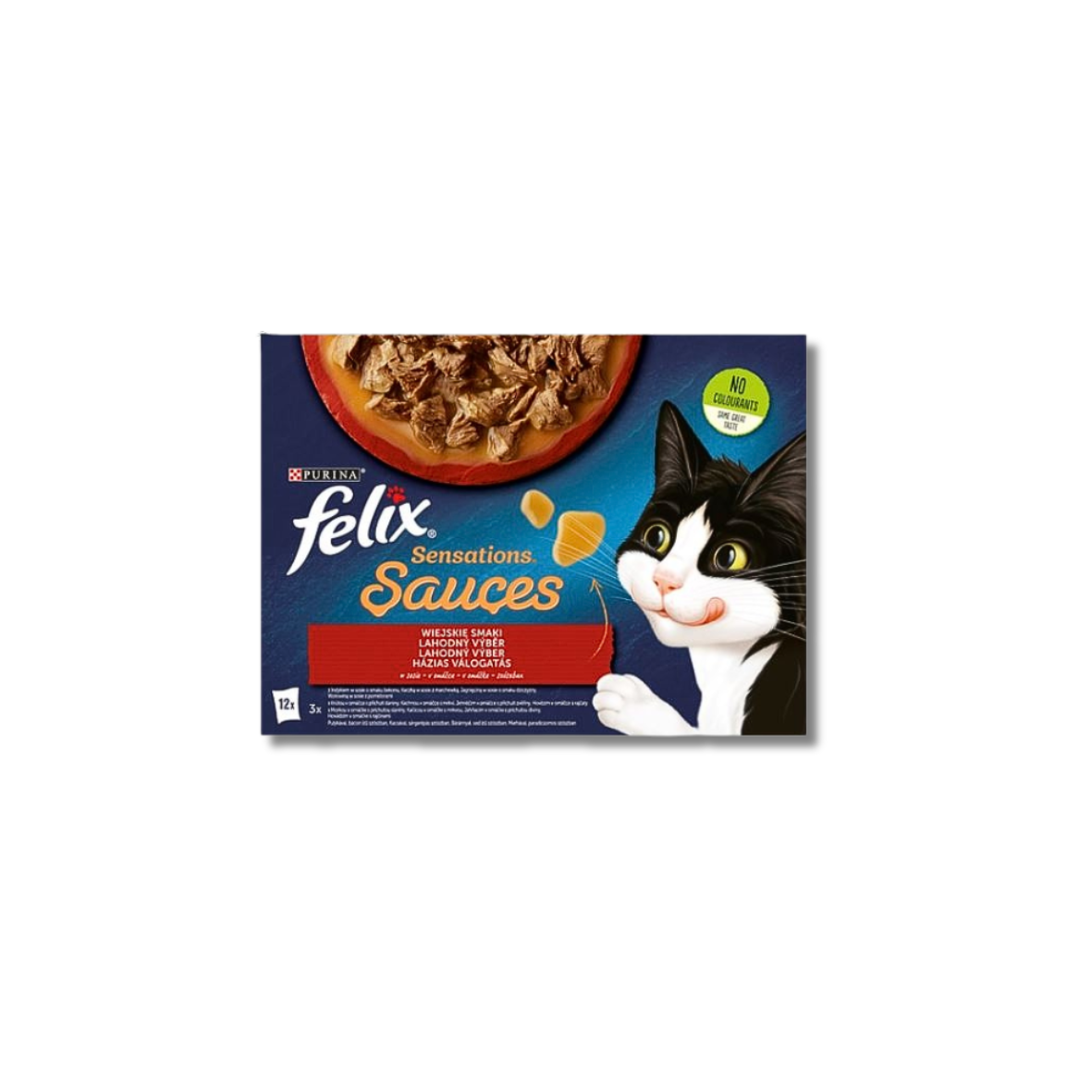 Felix Sensations Sauces 12x85g Házias Válogatás