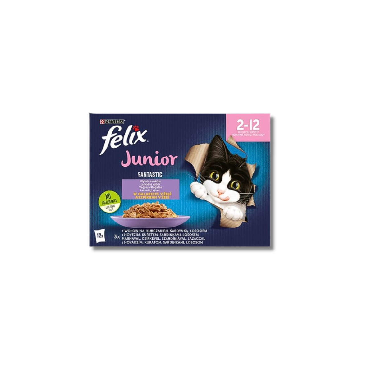Felix Fantastic Junior 12x85g Vegyes Válogatás