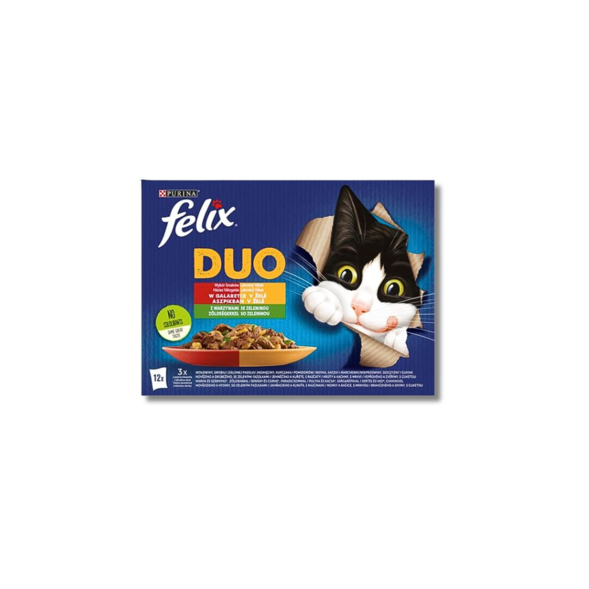 Felix Fantastic Duo 12x85g Házias Válogatás