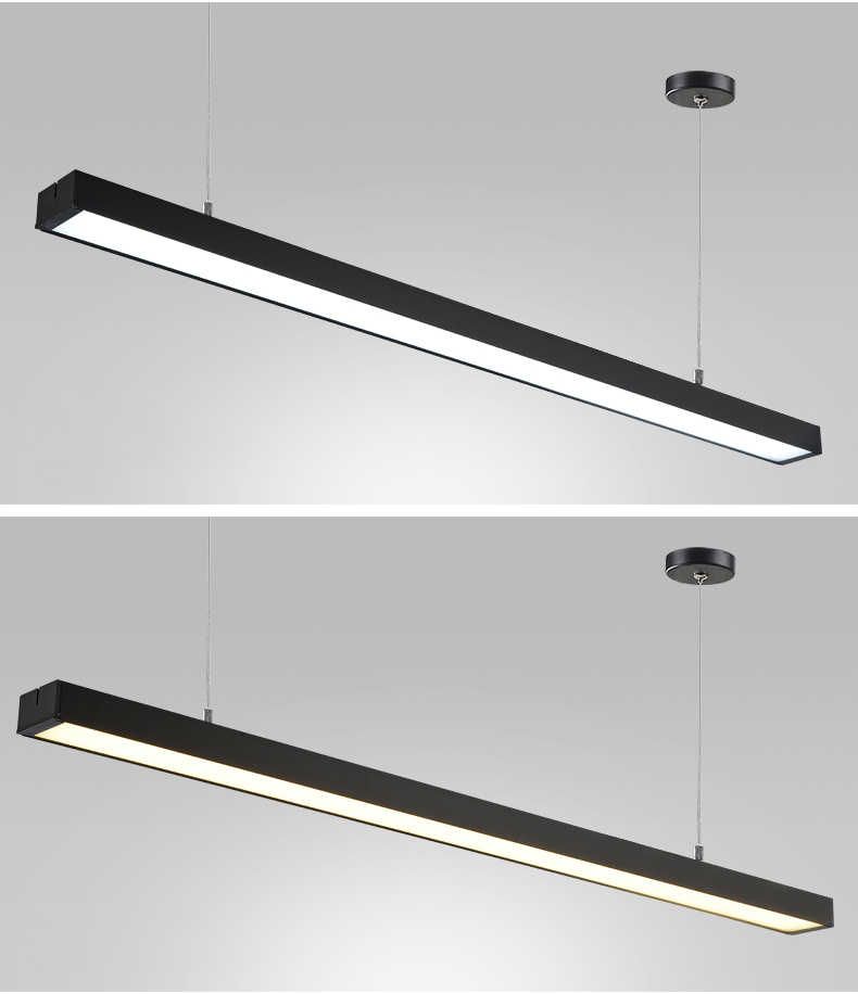 LED Linear Hanging Bar Light 30W – Architectural Recessed & Pendant Ceiling Lamp