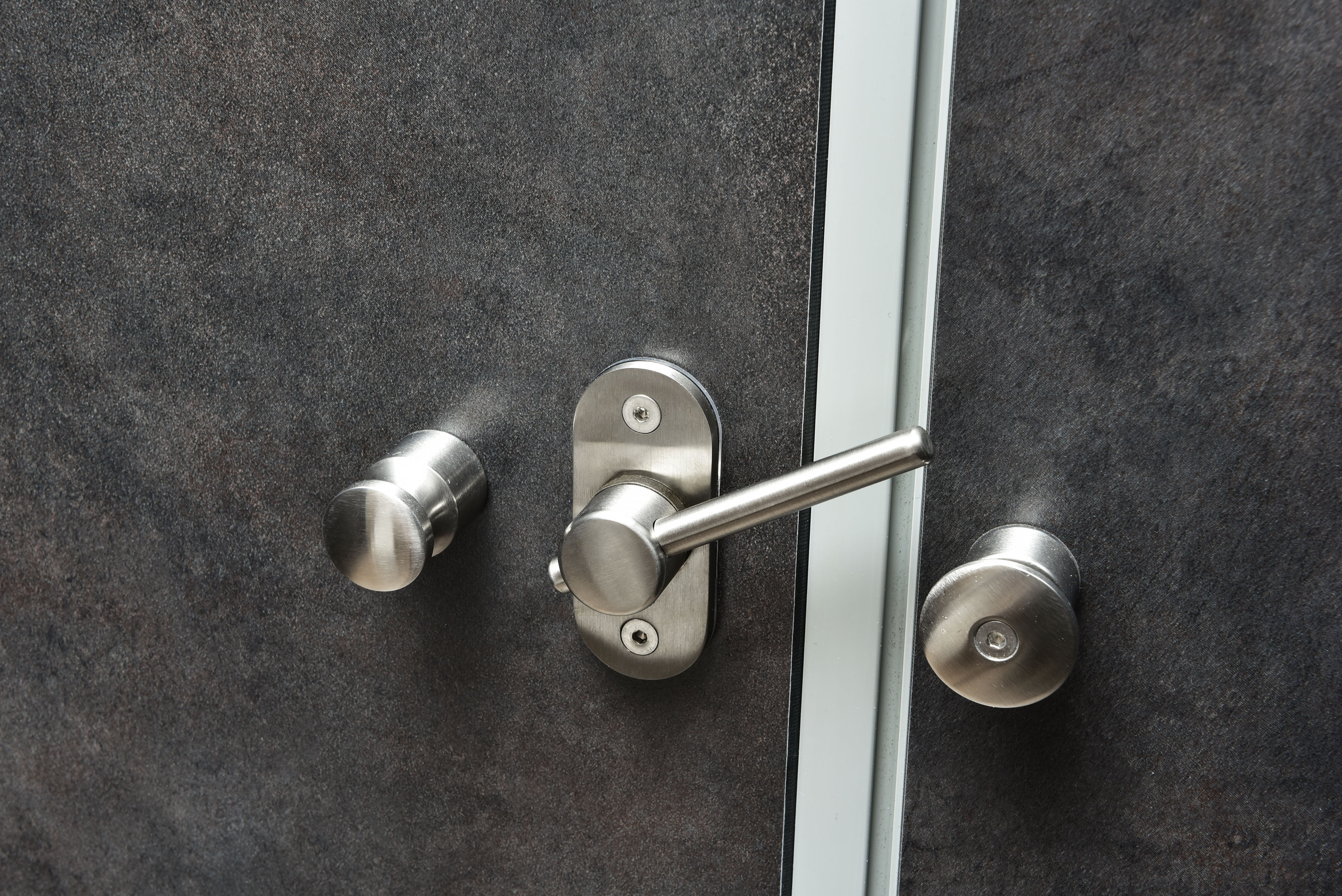 SERRATURA LIBERO OCCUPATO INOX Sinko